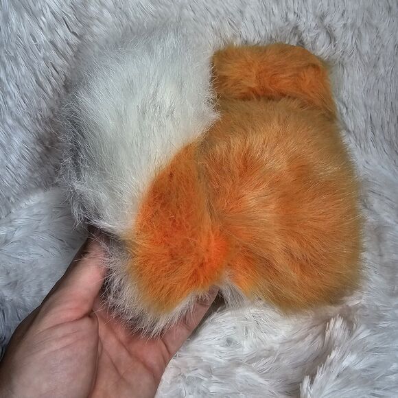 Gund Chuck Whiskas Kitty Cat Plush Orange White Yellow Eyes Advertising 16" 1999 - Picture 6 of 11